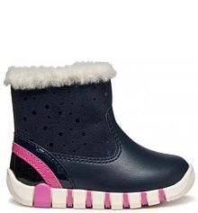 Kozaki Geox granatowe dziecięce 