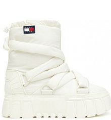 Śniegowce Tommy Jeans białe damskie 