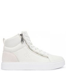 Sneakersy Calvin Klein białe męskie 