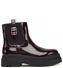 Botki Liu Jo bordowy damskie 