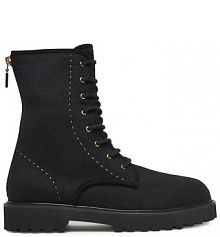 Botki Max Mara czarne damskie 