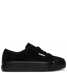 Sneakersy Calvin Klein czarne damskie 