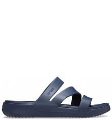 Klapki Crocs granatowe damskie 