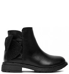 Botki DeeZee czarne dziecięce 