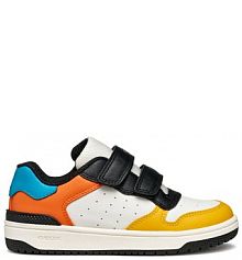 Sneakersy Geox białe dziecięce