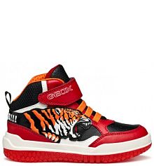 Sneakersy Geox czerwone dziecięce