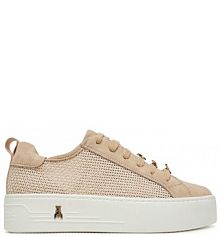 Sneakersy Patrizia Pepe beżowe damskie 