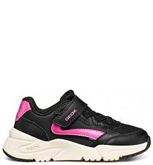 Sneakersy Geox czarne dziecięce