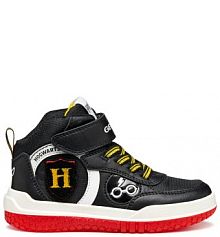 Sneakersy Geox czarne dziecięce