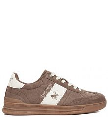 Sneakersy Beverly Hills Polo Club brązowe damskie 