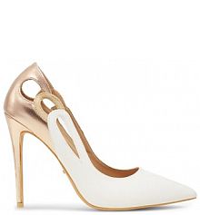 Szpilki DeeZee białe 