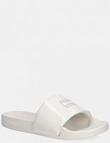 Klapki Tommy Jeans  beżowe damskie EN0EN02901