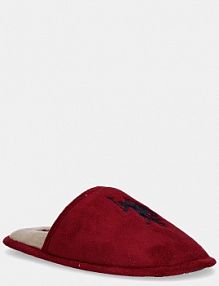 Kapcie U.S. Polo Assn.  bordowy męskie MATTE001M.ET1