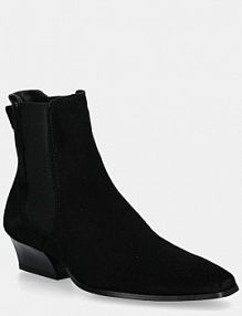 Botki na słupku Gant  czarne 31553150