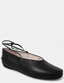 Baleriny Calvin Klein  czarne damskie HW0HW02656