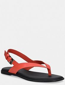 Sandały Tommy Hilfiger  czerwone damskie FW0FW08883