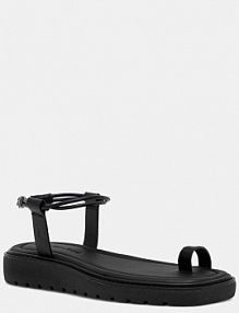 Sandały Calvin Klein Jeans  czarne damskie YW0YW01893