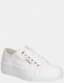 Tenisówki Calvin Klein Jeans  białe damskie YW0YW01838