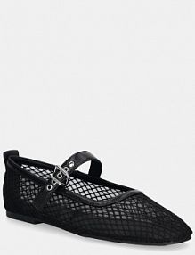 Baleriny Tommy Jeans  czarne damskie EN0EN02872