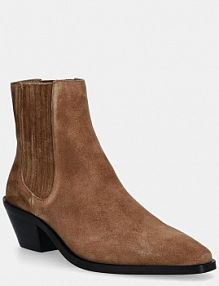 Botki na słupku Boss  brązowe 50548781.226