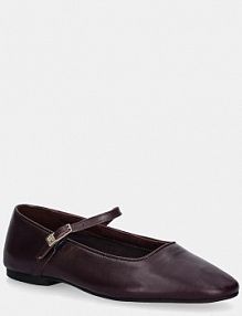 Baleriny Tommy Hilfiger  bordowy damskie FW0FW09152