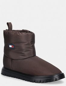 Śniegowce Tommy Jeans  brązowe damskie EN0EN02823