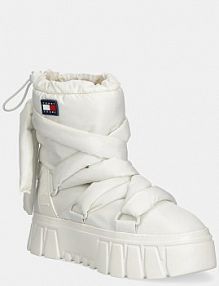 Śniegowce Tommy Jeans  beżowe damskie EN0EN02842