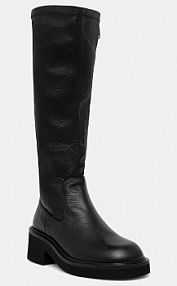 Kozaki Tommy Jeans  czarne damskie EN0EN02851