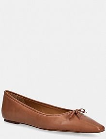 Baleriny Polo Ralph Lauren  brązowe damskie 818973066001.250