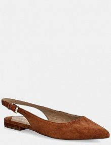 Baleriny Lauren Ralph Lauren  brązowe damskie 802967746002.200