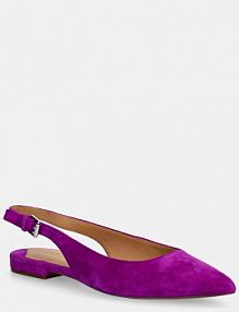 Baleriny Lauren Ralph Lauren  fioletowe damskie 802967746007.500