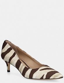 Szpilki Lauren Ralph Lauren  brązowe 802974354001.200