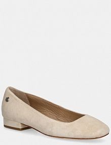 Baleriny Lauren Ralph Lauren  beżowe damskie 802974358001.101