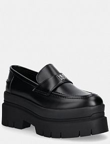 Mokasyny HUGO  czarne damskie 50548194.001