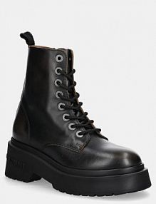 Workery Tommy Jeans  brązowe damskie EN0EN02847