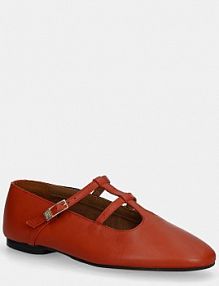 Baleriny Tommy Hilfiger  pomarańczowe damskie FW0FW09153