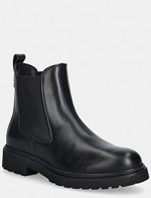 Sztyblety Tommy Hilfiger  czarne damskie FW0FW08766