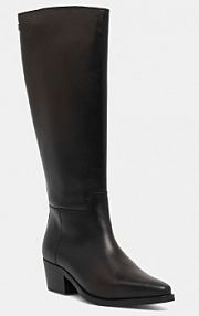 Kozaki Tommy Hilfiger  czarne damskie FW0FW09157