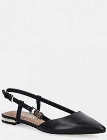 Baleriny Guess  czarne damskie FLTFRA.LEA05.BLACK