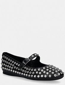 Baleriny Guess  czarne damskie FLTKDL.ELE02.BLACK