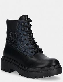 Workery Guess  czarne damskie FLTLDS.DEN10.BLACK