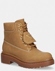 Workery Guess  brązowe damskie FLTLVY.ELE10.TAN