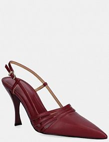 Sandały na szpilce MICHAEL Michael Kors  bordowy 40T5HSHP1L.691