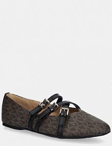 Baleriny MICHAEL Michael Kors  brązowe damskie 40T5IDFP1B.007