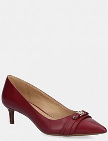 Szpilki MICHAEL Michael Kors bordowy 40T5MAMP1L.691