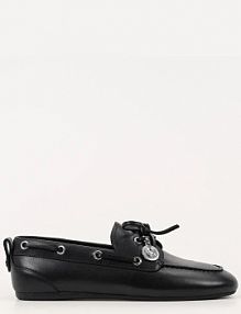 Mokasyny Karl Lagerfeld  czarne damskie KL41325.000