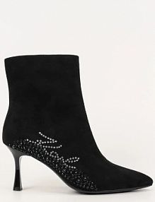 Botki na szpilce Karl Lagerfeld  czarne KL32743A.50S