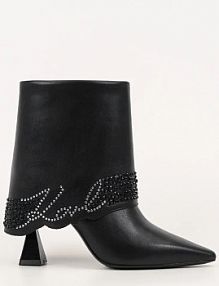 Botki na szpilce Karl Lagerfeld  czarne KL32043.000