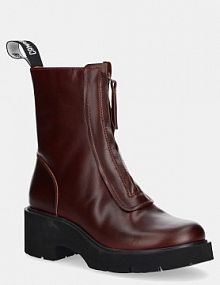 Botki Camper  brązowe damskie K400776.007