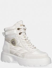 Workery Blauer  białe damskie F5BLANCA03.NYP